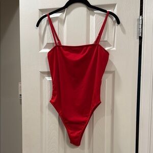 Red Bodysuit